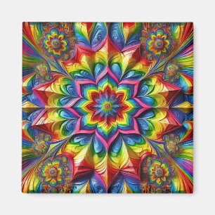 Imã Magnet com Design de cores LGBTQ