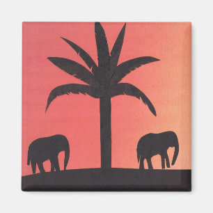 Imã Magnet com Design de elefante