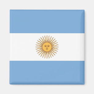 Imã Magnet com Flag da Argentina