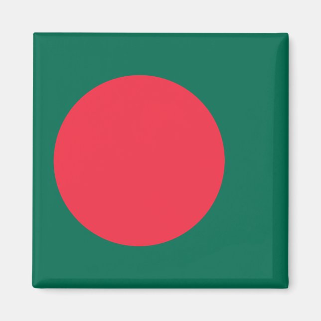 Imã Magnet com Flag de Bangladesh (Frente)