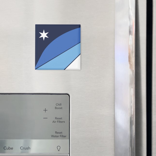Imã Magnet com Flag de Columbia, Carolina do Sul (In Situ (Fridge))
