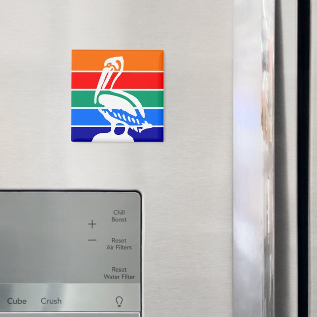 Imã Magnet com Flag of Ruas. Petersburg, Flórida (In Situ (Fridge))