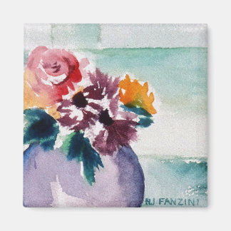 IMÃ MAGNET COM FLORES