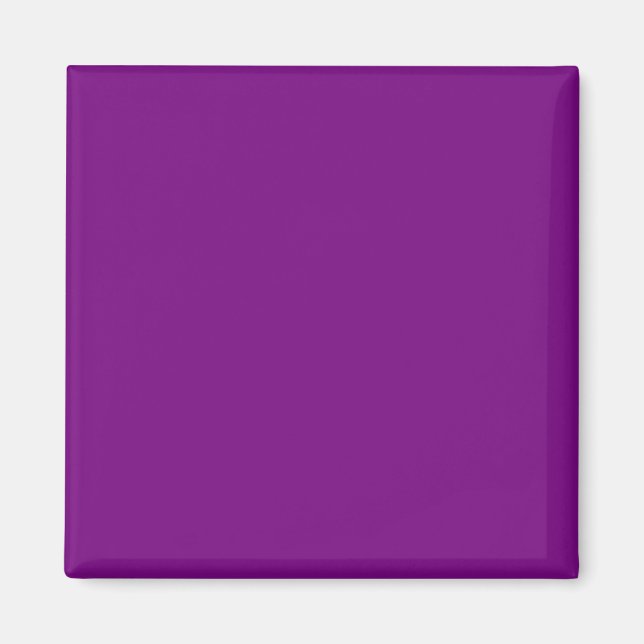 Imã Magnet com fundo roxo (Frente)