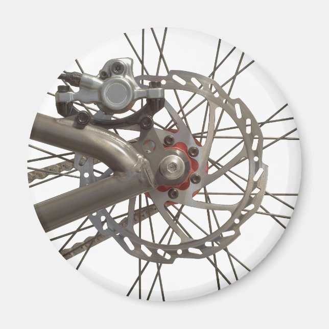 Imã Magnet com roda traseira de bicicleta (Frente)