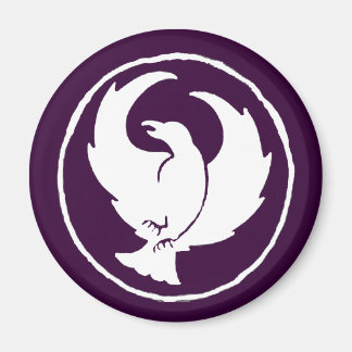 Imã Magnet Crowfoot (branco/roxo escuro)