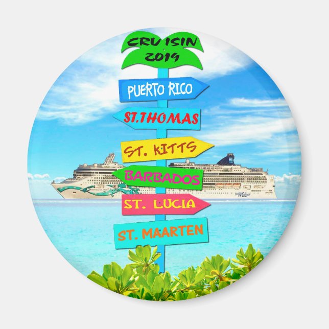 Imã Magnet - Cruise 2019 (Frente)