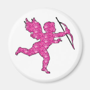 Imã Magnet Cupid Rosa