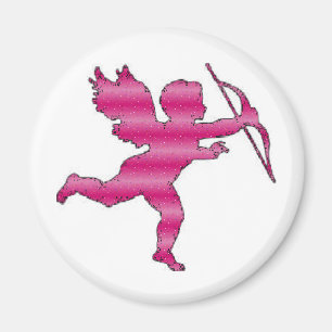 Imã Magnet Cupid Rosa