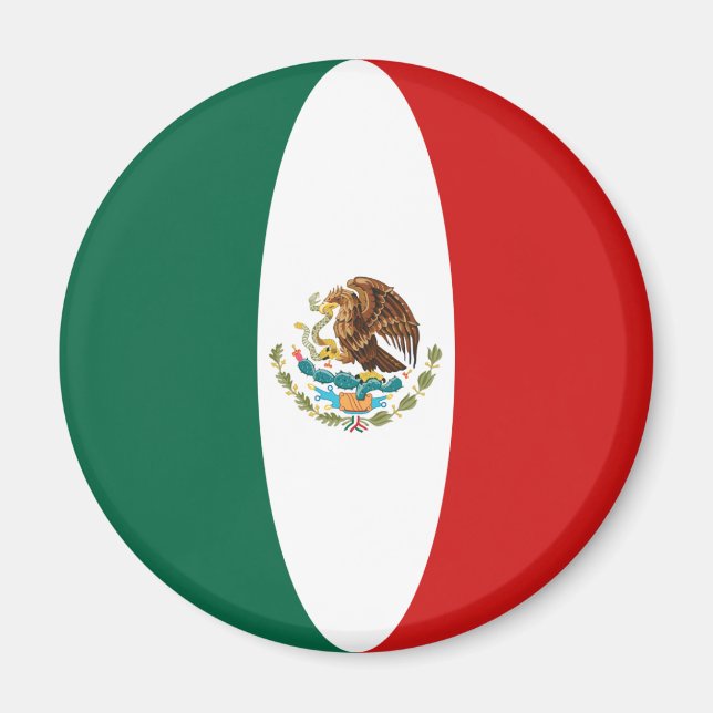 Imã Magnet da Bandeira do México (Frente)