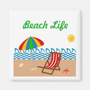 Imã Magnet da Beach Life