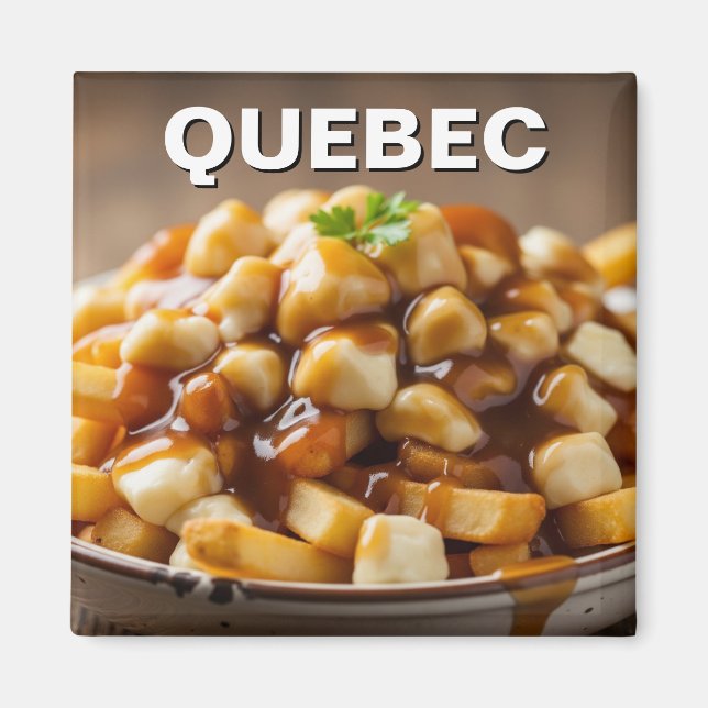 Imã Magnet da Cidade do Quebec (Frente)