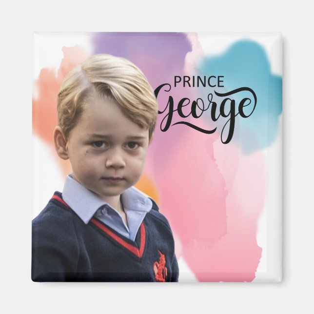 Imã Magnet da Família Prince George Royal (Frente)