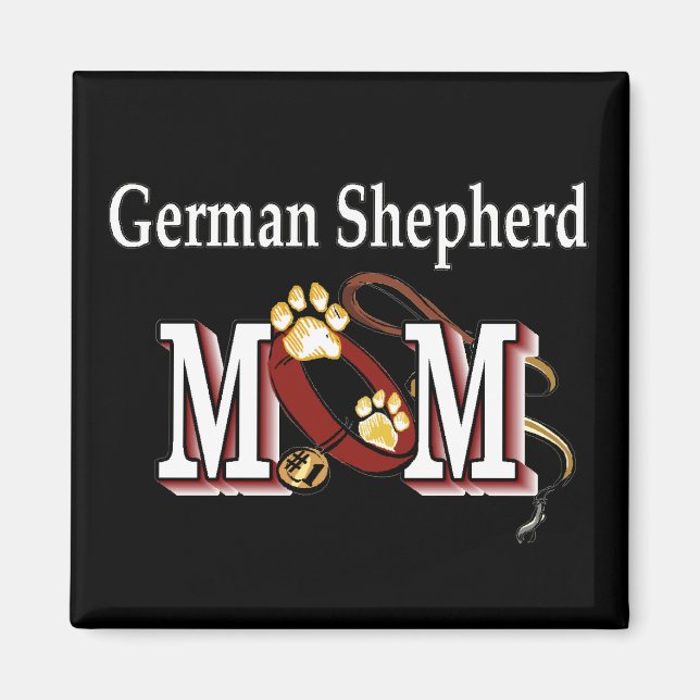 Imã Magnet da german shepherd (Frente)
