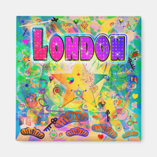 Imã Magnet da Hora da Época de Londres