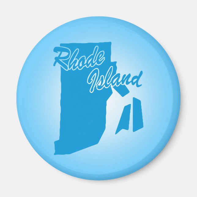 Imã Magnet da Ilha de Rhode (Frente)