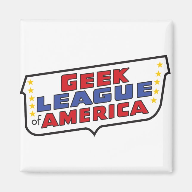 Imã Magnet da Liga geek da América (Frente)