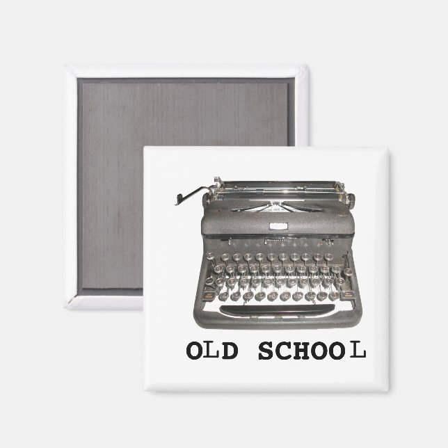 Imã Magnet da Máquina de Digitalização Manual "Old Sch (Front/Back)