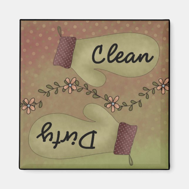 Imã Magnet da máquina de lavar louça com Mitt Forno (Frente)