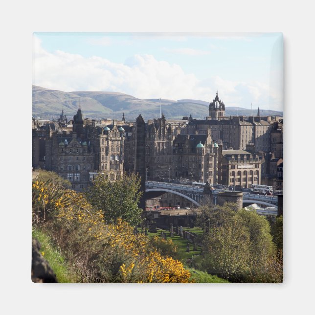 Imã Magnet da ponte norte, Edimburgo (Frente)