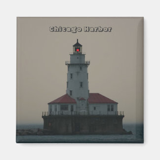 Imã Magnet da Praça de Chicago Harbor