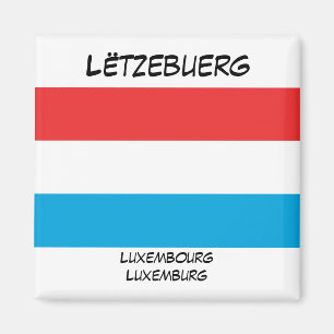 Imã Magnet da Praça de Sinais do Luxemburgo