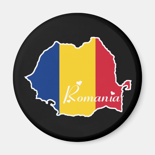 Imã Magnet da Romênia (Frente)