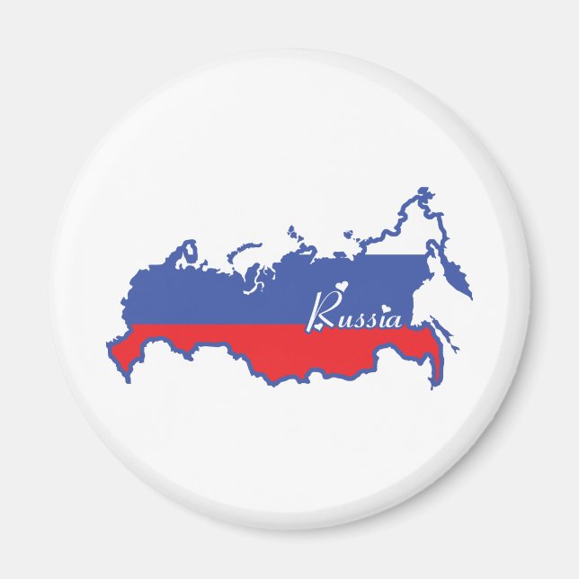 Imã Magnet da Rússia (Frente)