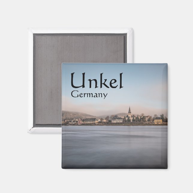 Imã Magnet da Unkel am Rhein (Front/Back)