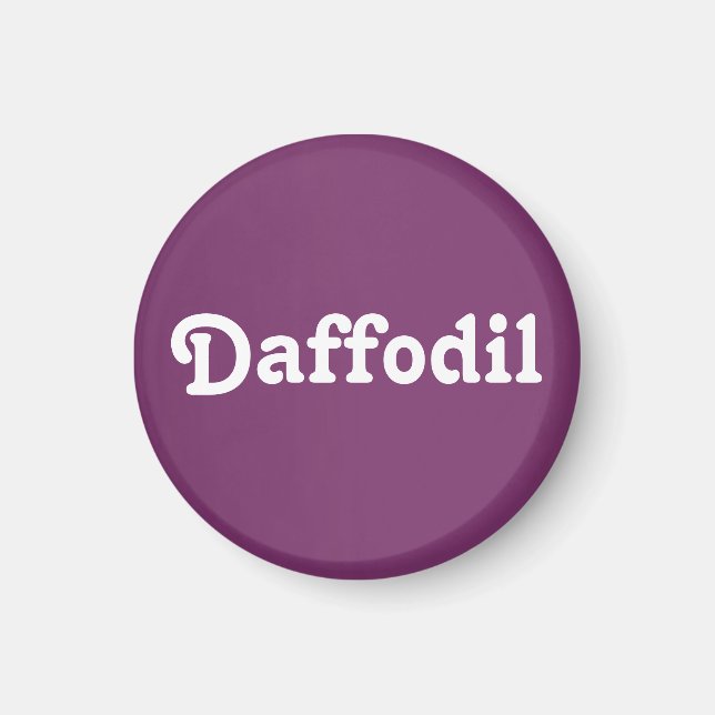 Imã Magnet Daffodil (Frente)