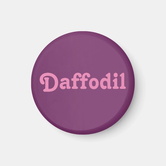 Imã Magnet Daffodil (Frente)