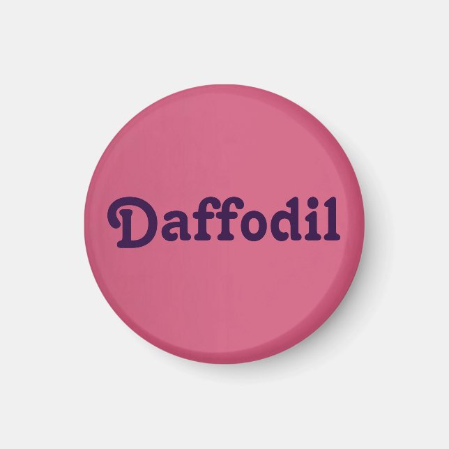 Imã Magnet Daffodil (Frente)