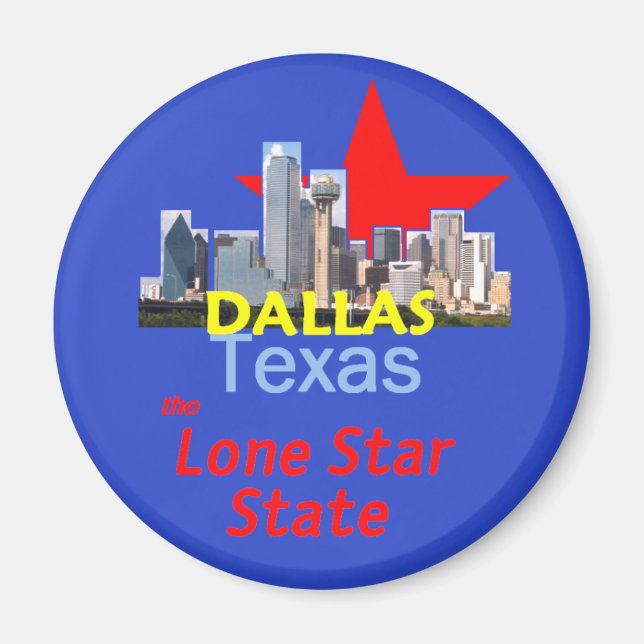 Imã Magnet DALLAS (Frente)