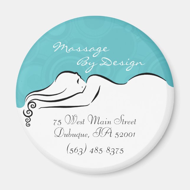 Imã Magnet Darla [azul spa] (Frente)