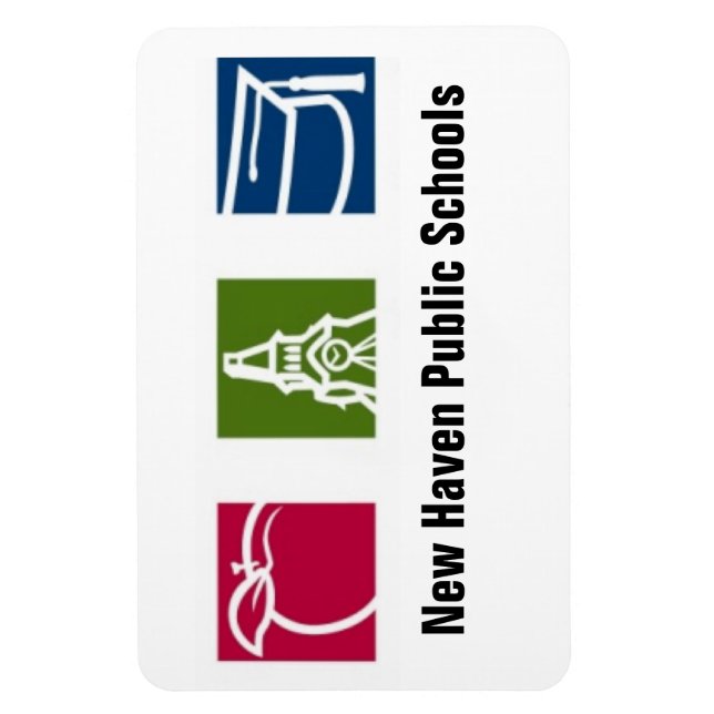 Ímã Magnet das Escolas de New Haven (Vertical)