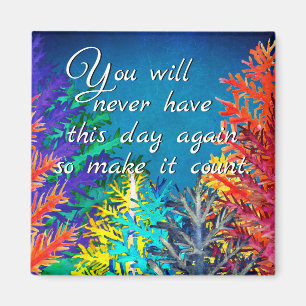 Imã Magnet de 2" para palavras motivacionais e inspira