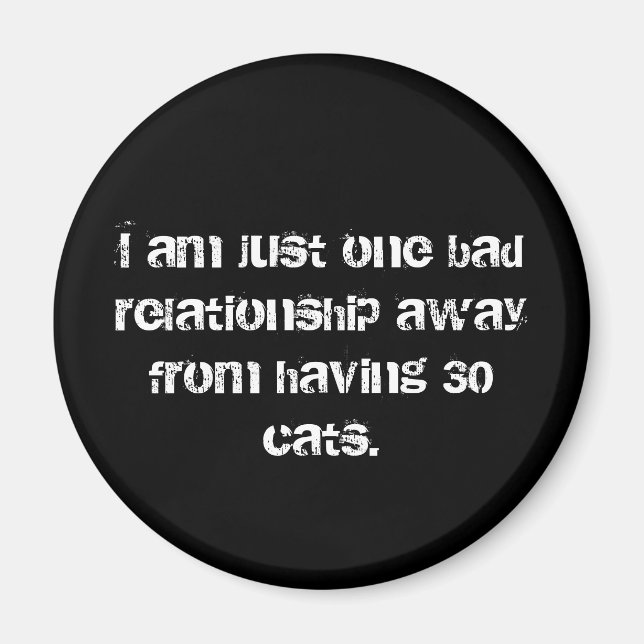 Imã Magnet De 30 Gatos (Frente)