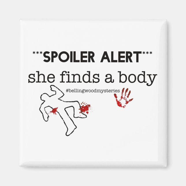 Imã Magnet de Alerta do Spoiler (Frente)