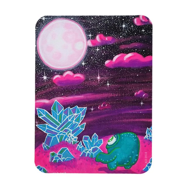 Ímã Magnet de Alienígena para sonhos (Vertical)