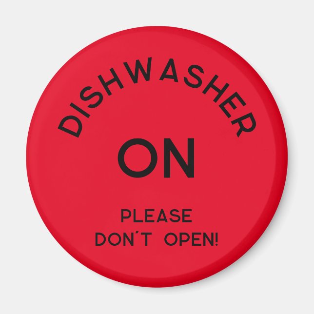 Imã Magnet de Avisos do Office Dishwasher (Frente)