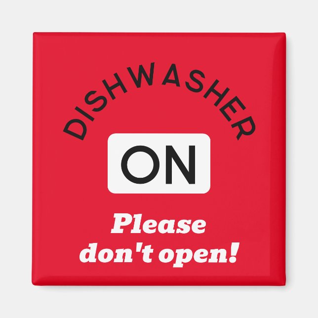 Imã Magnet de Avisos do Office Dishwasher (Frente)