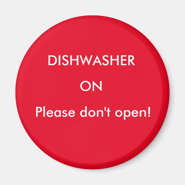Imã Magnet de Avisos do Office Dishwasher (Frente)