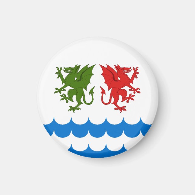 Imã Magnet de Baía de Dragões SCA (Frente)