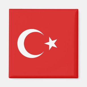 Imã Magnet de Bandeira da Turquia