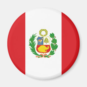 Imã Magnet de bandeira do Peru