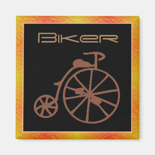 Imã Magnet de bicicleta retrô