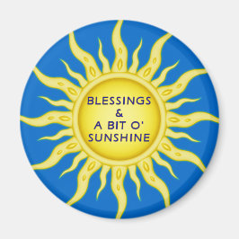 Imã Magnet de Blessings Sunshine