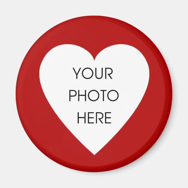 Imã Magnet de borda cardíaca - Modelo (Frente)