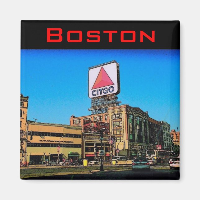 Imã Magnet de Boston Citgo (Frente)