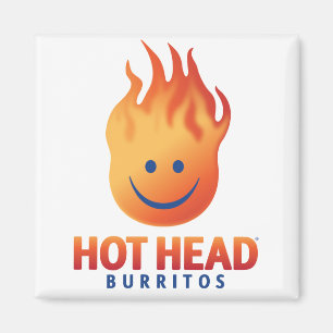 Imã Magnet de Burritos de Cabeça Quente